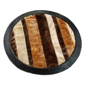 Onitiva - [Idonia] Patchwork Rugs (35.4 by 35.4 inches)