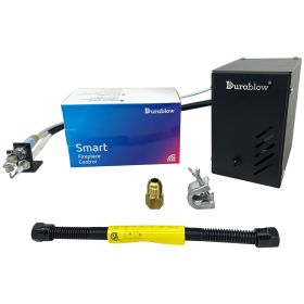 Durablow 6VK-SH3001 Smart Home WiFi (ON/Off;  Timer;  Schedule) Electronic Automatic Spark to Pilot Valve Kit for Liquid Propane Gas (LPG) Vented