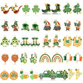 20 Pairs Ocean Theme Charm, Beach Sea Charms For Jewelry Making, Assorted Enamel Starfish Seashell Marine Charm Pendants For Necklace Earring Bra (Option: 40pcs)