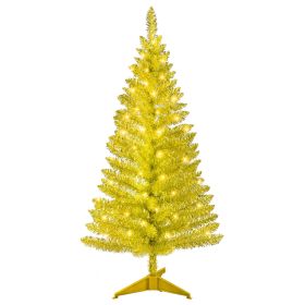 4ft Golden Tree Artificial Christmas Tree (Option: 4ft Golden tree)