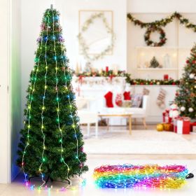 Christmas Tree Light Strings, LED Light Strings With Remote Control, Colorful Lights, Warm White Light Strings, Christmas Decorations (Option: MultiColor  10 Strings)